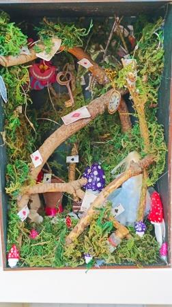 Carrollandia .Alice and Cheshire Cat