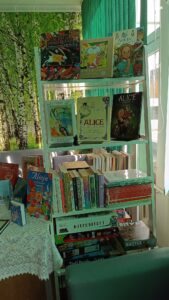 Wystawa książek Alicja 