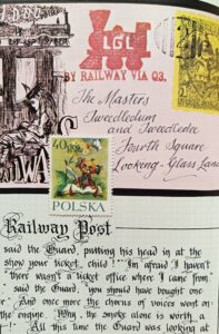Znaczki Alicja Railway Post